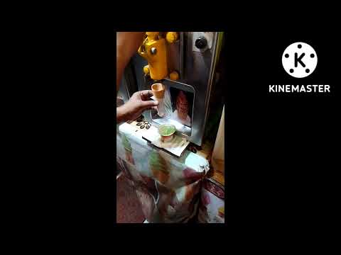 Machine cone ice cream 🍦🍦🍦