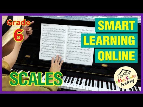 ABRSM Grade 6 Scales & Arpeggios: Examination Requirement