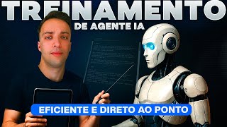 Como treinar um agente IA de atendimento