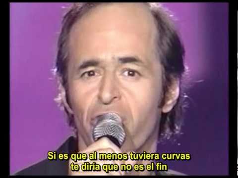 Jean Jacques Goldman canta a Brassens - ¨Si por lo menos fuera hermosa¨ (Subtitulado)