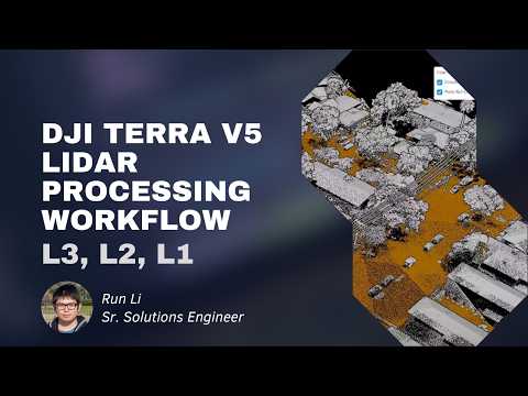DJI Terra V5 LiDAR Processing Workflow