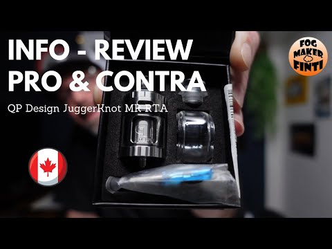 QP Design JuggerKnot MR RTA | Single Coil | 🇩🇪 Info Review E Zigarette