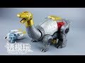 【SwiftTransform】Nice Dinobot! 86 SLUDGE With EXO-SUIT Spike/Daniel! Studio Series G1 Transformers 速变