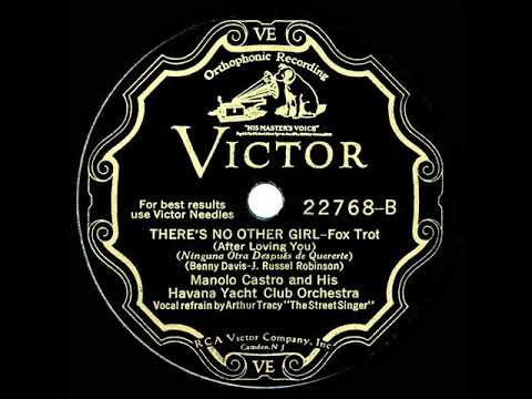 1931 Arthur Tracy debut: There’s No Other Girl (After Loving You) - Manolo Castro Orch.