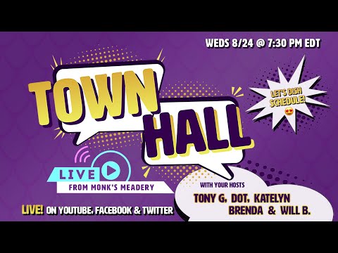 Dragon Con 2022 Town Hall — LIVE from Monk's Meadery!