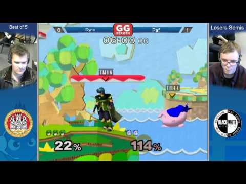 GG Bergen FredagsSmash VI - Losers Finals - Dyne vs Paf