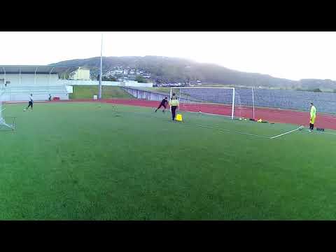 Defesa da baliza, cruzamento e ataque à bola - Treino de guarda-redes I Goalkeeper training