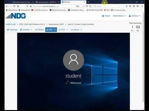 Reservation in NetLabs
