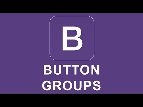 Bootstrap 4 Tutorial 13 Button Groups