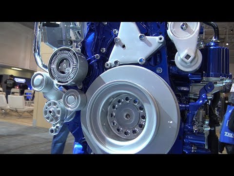 Volvo D13 Turbo Compound Engine - 2018 Truck World Toronto