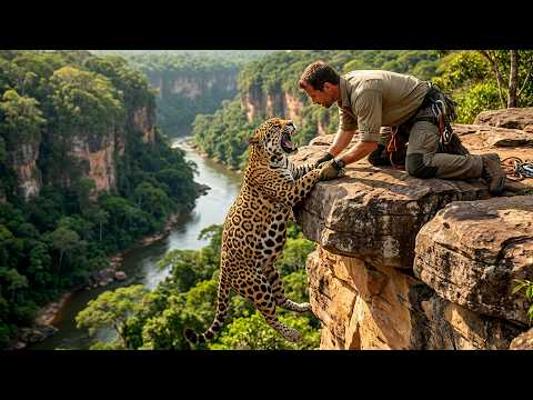 Man Saves Pregnant Jaguar From a Cliff. What She Did Next Will Shock You!