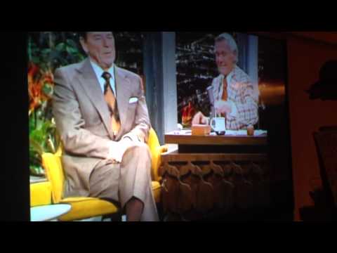 Ronald Reagan on Johnny Carson 1975