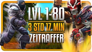 LVL 1-80 in 3 Stunden 17 Min. | Speed-Leveling | WoW The War Within thumbnail