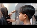 Baby Girl Mushroom Haircut Step By Step Very Easy Way ‍ ️ Mushroom Haircuting