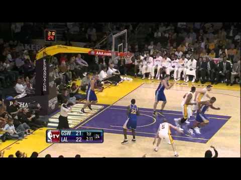 Kobe Bryant amazing night 40 points vs Golden state Warriors full highlights 04.01.2012