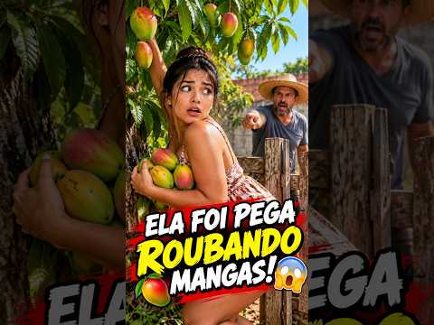 🥭 ELA FOI PEGA ROUBANDO MANGAS! 😱🌳 O QUE ACONTECEU DEPOIS SURPREENDEU TODO MUNDO!   #superação