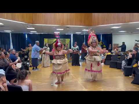 Danica and Caroline-Anania Tupa'i dancing for Raewen Eve and Rowana's 21st Bday.