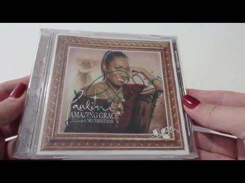 Unboxing: Paulini - Amazing Grace: Songs For Christmas CD album (2004) (Autographed)