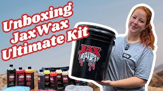 Unboxing JaxWax ULTIMATE DETAILING KIT