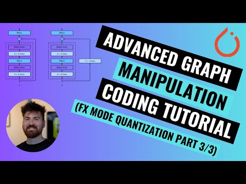 Advanced PyTorch Graph Manipulation: FX Graph Mode Quantization Coding tutorial - Part 3/3