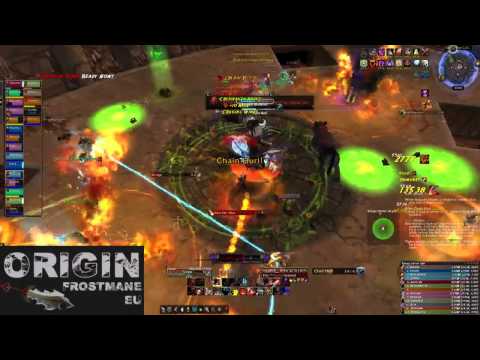 Origin - Frostmane vs Kargath Bladefist Mythic - Warrior dps PoV