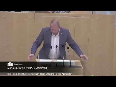 Markus Leinfellner - Regierungsumbildung - 2.6.2022