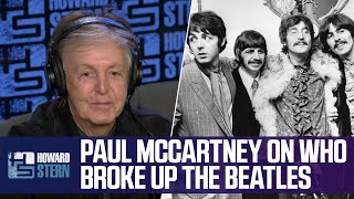 Video thumbnail of "Paul McCartney on Who Broke Up the Beatles"