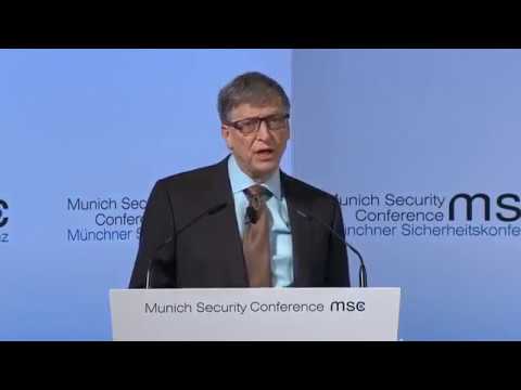 Bill Gates on Biological terrorism Biowarfare Video