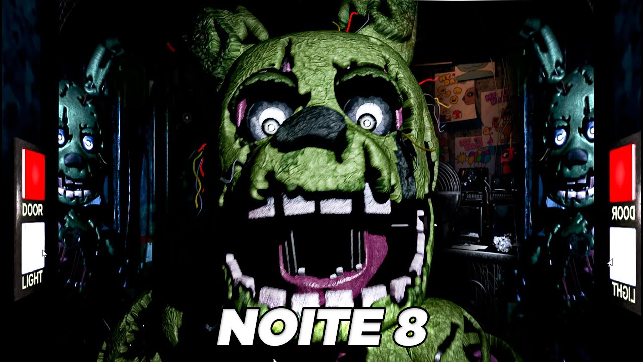 A NOITE SECRETA DE FNAF 1 ..