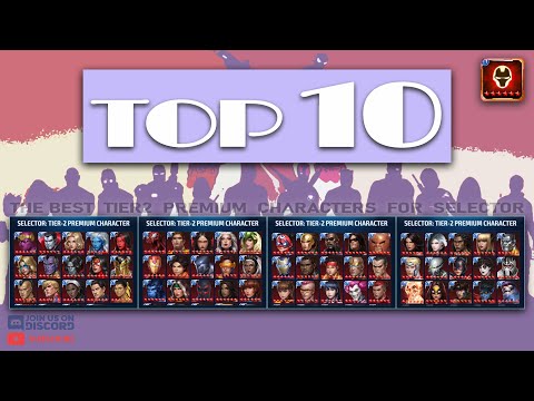 TOP 10 T2 PREMIUN SELECTOR CHARACTERS | 8TH ANNIEVERSARY SPECIAL GIFT ACHIVE | Marvel Future Fight