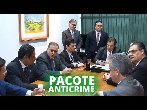 Maia quer votar com urgência pacote anticrime - 19/11/19