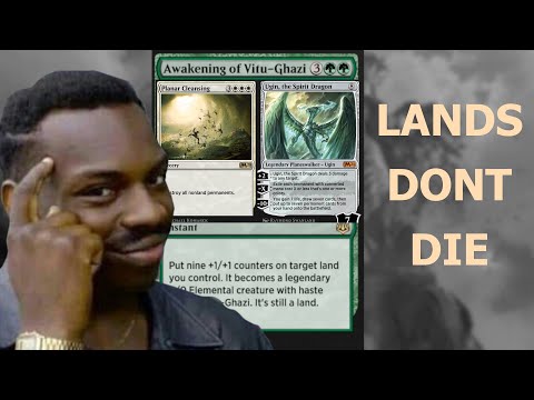 LANDS ARE ALL YOU NEED! Awakening Ugin Cleansing Standard MTG Arena