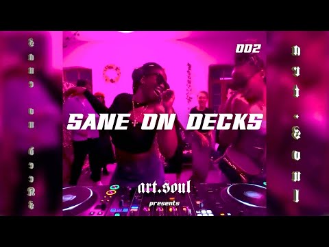 Amapiano, Gqom & 3-Step Live DJ Set - SANE ON DECKS | art.soul presents 002