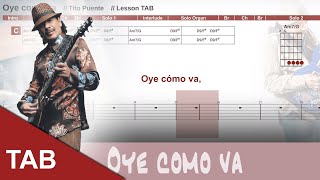 Download lagu 'Oye Como Va' Guitar Tutorial with Chords and Tabs - Learn Santana's Classic Latin Rock Song mp3