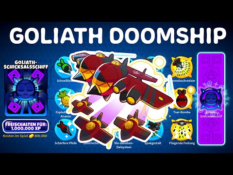 Affenfliegerass Paragon: Goliath Schicksalsschiff [#BloonsTD6]