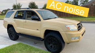 How to fix AC module noise Toyota 4Runner #toyota #4runner #howto