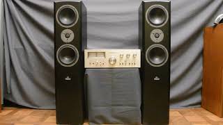 Video thumbnail for Magnat Vector55 + Kenwood ka9100 by schupacone