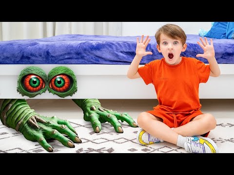 Die Geschichte von Monster unter dem Bett | Videosammlung für Kinder | Vania Mania DE