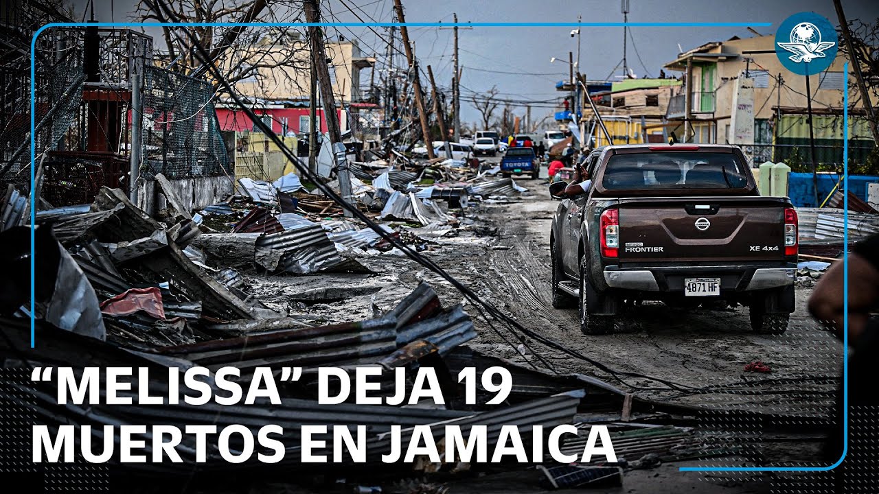 Aumenta número de muertos en Jamaica tras el paso del devastador huracán “Melissa”