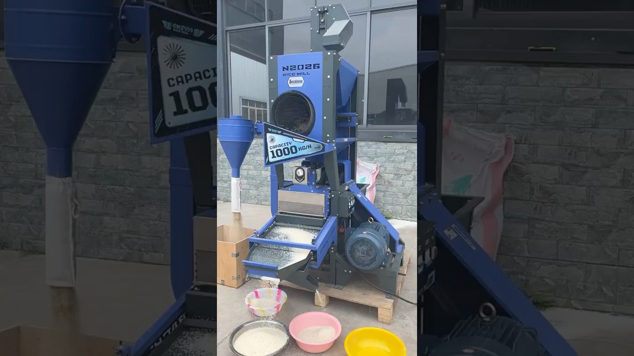 Capacity 1000kg/hr ,rice mill machine