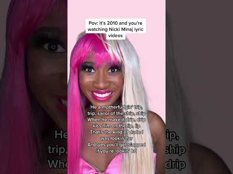 Those lyrics are now muscle memory #nickiminaj #superbass #barbietingz #2010sthrowback