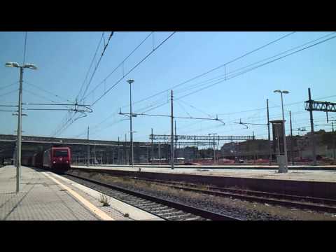 E474.201 NC sul MRS 57408 Anagni Fiuggi - Chiasso Smistamento, in transito a Roma Tiburtina