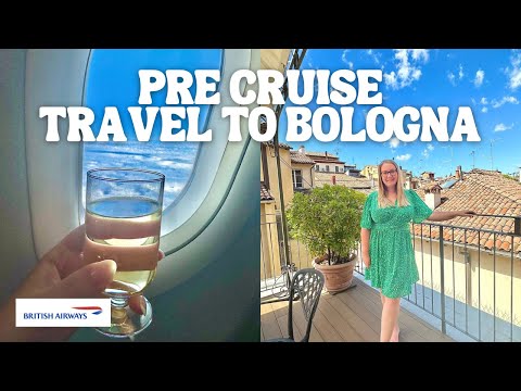 Pre Cruise Travel Vlog | Sofitel Heathrow | British Airways | Bologna | Hotel Touring
