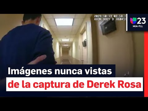 Así fue el arresto de Derek Rosa minutos después de matar a su mamá