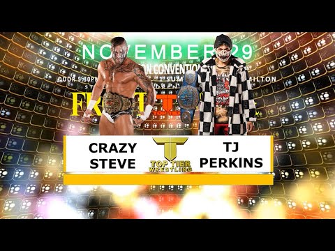 FULL MATCH - TJP VS CRAZY STEVE - FROST FIGHT