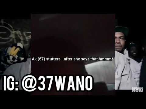 Ak (67) becomes nervous eating a girl out in the car earlier #67 #6ix7even