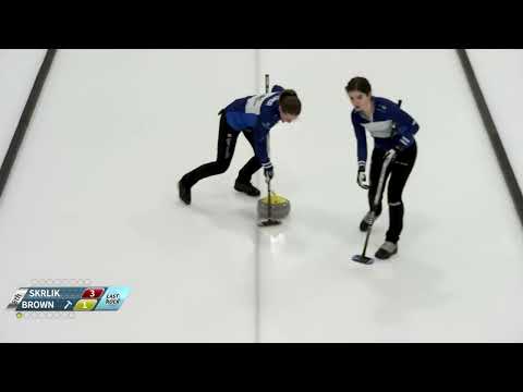 Corryn Brown Double and Roll for Two vs Skrlik - International - October 2024
