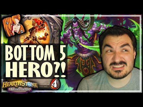 I UNIRONICALLY PLAYED ILLIDAN! - Hearthstone Battlegrounds