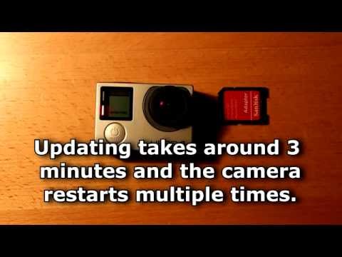 Howto manually update GoPro Hero 4 firmware