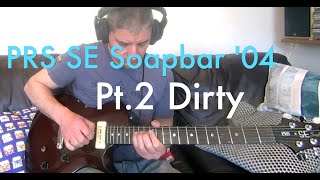 Video thumbnail for Guitar DEMO: Pt.2 PRS Soapbar SE (2004): Overdriven (P-90s) by Mark Stuart GUITARIST